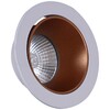 Миниатюра фото точечный светильник reluce 16085-9.0-001pt mr16 wt+rose gd | 220svet.ru