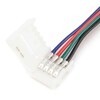 Миниатюра фото коннектор для rgb светодиодной ленты 5050 apeyron 12/24v (2 шт.) 09-12 | 220svet.ru