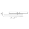 Миниатюра фото трековый однофазный светильник 24v 5w 200° 4000k lightstar linea  236147 | 220svet.ru