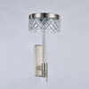 Миниатюра фото настенный светильник mb21020075-1a satin nickel delight collection | 220svet.ru
