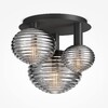 Миниатюра фото потолочный светильник maytoni reels mod268cl-03b | 220svet.ru