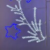 Миниатюра фото светодиодная консоль "уральские звезды" 80 х 150 см, бело-синяя, 220в ltc lc-13593 | 220svet.ru