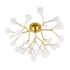 Миниатюра фото потолочная люстра arte lamp candy a7274pl-27go | 220svet.ru