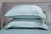 Миниатюра фото простыня на резинке тенсель бирюзовая 180*200*30 garda decor 144hf-70607 | 220svet.ru