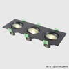 Миниатюра фото встраиваемый светильник crystal lux clt 002c3 bl v2 | 220svet.ru