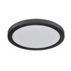Миниатюра фото потолочный свветильник с датчиком движения sonex nebula black 7788/18l белый | 220svet.ru