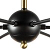 Миниатюра фото люстра на штанге arte lamp a1963pl-6bk | 220svet.ru
