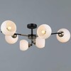 Миниатюра фото потолочный светильник illumico il0469-6csq-24 bk ab libra | 220svet.ru