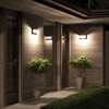 Миниатюра фото уличный настенный светодиодный светильник st luce combo sl9532.401.01 | 220svet.ru