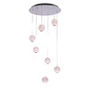 Миниатюра фото подвесной светильник md20001012-7a chrome delight collection | 220svet.ru