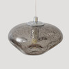 Миниатюра фото подвесной светильник crystal lux formless sp1 smoke | 220svet.ru