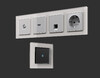 Миниатюра фото рамка 5-постовая ambrella volt alfa platos af330405 | 220svet.ru
