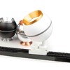 Миниатюра фото комплект трекового светильника ambrella light track system xt1101023 swh/pyg белый песок/золото желтое полированное (a2520, c1101, n7034) | 220svet.ru