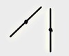 Миниатюра фото настенный светодиодный светильник italline it08-8020 black | 220svet.ru