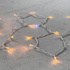 Миниатюра фото гирлянда нить 10м желтая с мерцанием белого диода 24в, 100 led, провод прозрачный пвх, ip54 ltc pst100blw-10-1y | 220svet.ru