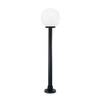 Миниатюра фото уличный светильник ideal lux classic globe pt1 big bianco | 220svet.ru
