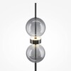 Миниатюра фото торшер maytoni double moon mod478fl-l15b3k | 220svet.ru