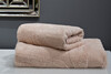 Миниатюра фото полотенце флавио бежевое 70*140 garda decor 145ert-10702 | 220svet.ru