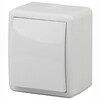 Миниатюра фото выключатель одноклавишный эра 10ax 250v ip54 11-1401-01 б0020669 | 220svet.ru
