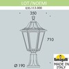 Миниатюра фото ландшафтный фонарь fumagalli lot/noemi e35.113.000.axh27 | 220svet.ru