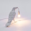 Миниатюра фото настольная лампа bird white waiting | 220svet.ru