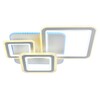Миниатюра фото потолочная светодиодная люстра profit light 8095/3 wht | 220svet.ru