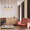 Миниатюра фото подвесной светильник escada grid 10190/3s gold | 220svet.ru