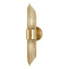 Миниатюра фото бра crystal lux rudolfo ap2 brass | 220svet.ru