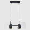 Миниатюра фото подвесной светильник crystal lux element sp24w led black | 220svet.ru