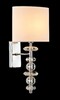 Миниатюра фото бра crystal lux armando ap1.2 chrome | 220svet.ru