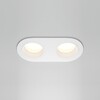 Миниатюра фото встраиваемый светильник maytoni share dl126-02-gu10-w | 220svet.ru