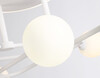 Миниатюра фото потолочная люстра с пультом ду ambrella light comfort fl66229 | 220svet.ru