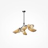 Миниатюра фото потолочная люстра на штанге maytoni organic mod225pl-06b | 220svet.ru