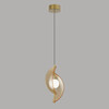 Миниатюра фото подвесной светодиодный светильник delight collection md24030035-1a brass/amber  | 220svet.ru