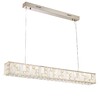 Миниатюра фото подвесной светодиодный светильник odeon light crossa 5072/50l золотой | 220svet.ru