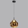 Миниатюра фото подвесной светильник светодиодный odeon light vaso 5097/4la черный | 220svet.ru