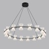 Миниатюра фото подвесная люстра lumion vinora 8341/54l черный | 220svet.ru