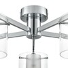 Миниатюра фото потолочная люстра lumion verdi 8261/5c хром | 220svet.ru