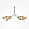 Миниатюра фото потолочная люстра на штанге maytoni organic mod225pl-06b | 220svet.ru