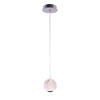 Миниатюра фото подвесной светильник md20001012-1a chrome delight collection | 220svet.ru