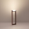 Миниатюра фото ландшафтный светильник odeon light twinset 7118/12gl коричневый | 220svet.ru