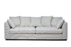 Миниатюра фото диван roberto трехместный рогожка кремовый garda decor roberto-250-botega svbeg | 220svet.ru