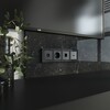 Миниатюра фото накладка для розетки hdmi werkel hammer черные w1296008 | 220svet.ru