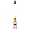 Миниатюра фото подвесной светодиодный светильник odeon light palleta 5046/12lb черный | 220svet.ru