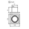 Миниатюра фото точечные светильники kanlux meril dlp-50-w 26480 | 220svet.ru