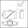 Миниатюра фото бра lumion elma 8391/2w белый | 220svet.ru