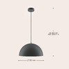 Миниатюра фото подвесной светильник maytoni basic colors mod168pl-01b | 220svet.ru
