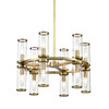 Миниатюра фото люстра md2061-12b br.brass delight collection | 220svet.ru