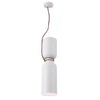 Миниатюра фото подвесной светильник crystal lux uno sp1.2 white | 220svet.ru