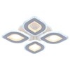 Миниатюра фото светодиодная люстра profit light 8006/4 wht | 220svet.ru